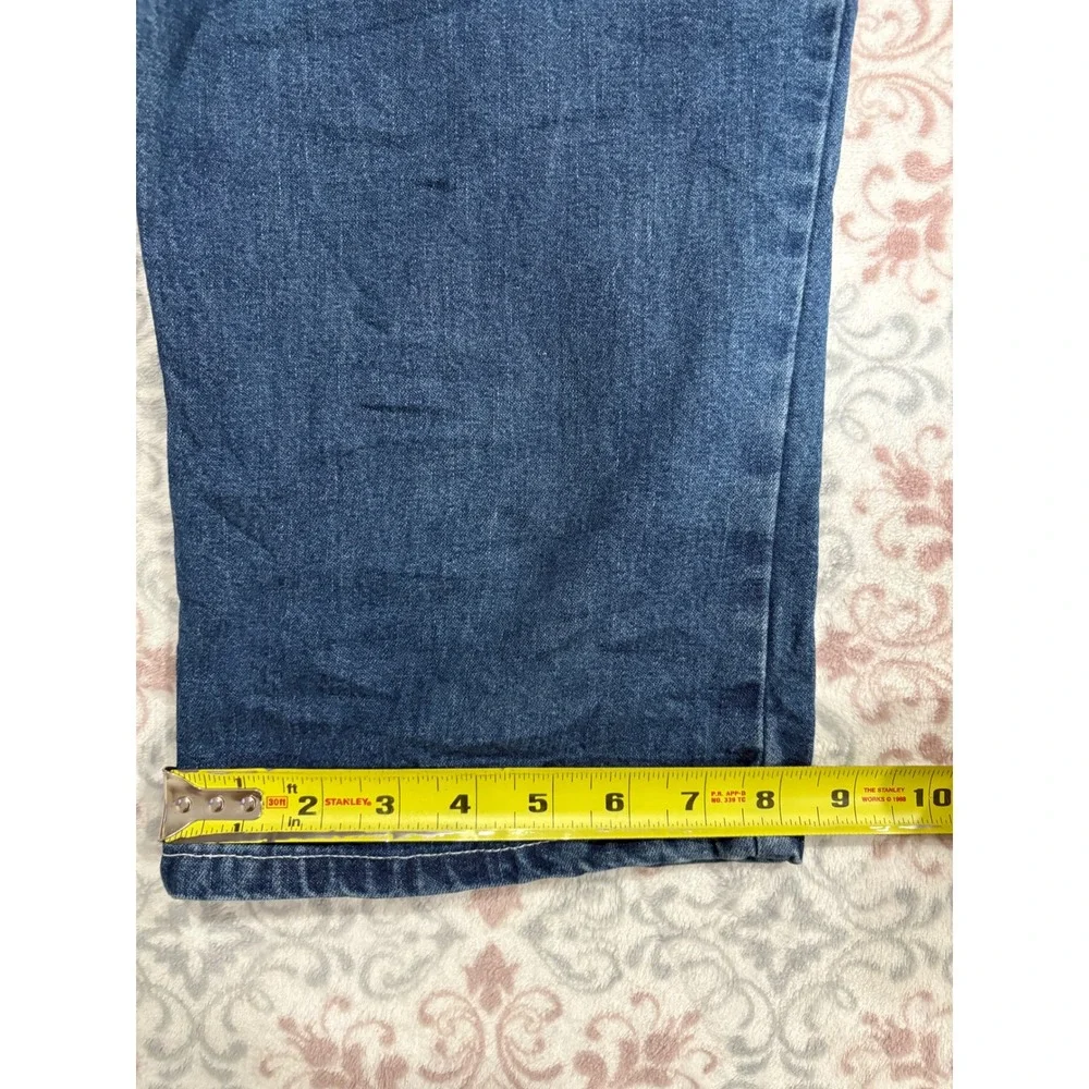 Breaker Jeans Vintage Denim Capris Medium Wash High Rise Cropped Pants Size 9/10 - Picture 9 of 13